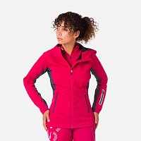 ROSSIGNOL W Softshell Hoodie Jacket, red ROSSIGNOL W Softshell Hoodie Jacket, red