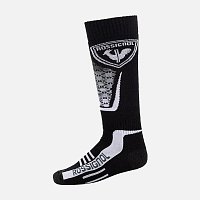 ROSSIGNOL W Wool & Silk, black-white