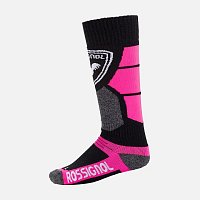 ROSSIGNOL Jr Premium Wool, black-pink