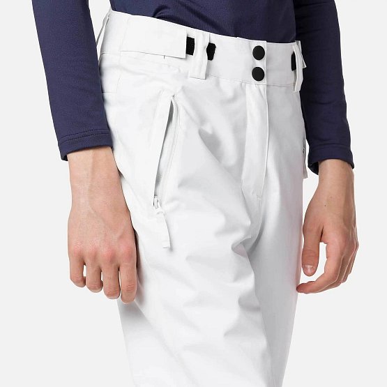 ROSSIGNOL Girl Ski Pant, white, 10 ROSSIGNOL Girl Ski Pant, white, 10