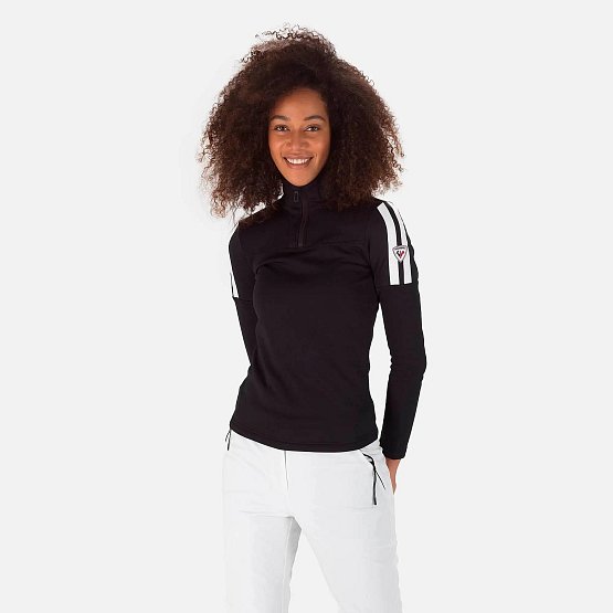 ROSSIGNOL W Experience 1/2 Zip, black
