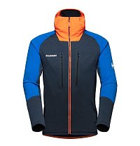 MAMMUT Eiswand Advanced ML Hooded Jacket Men, night-azurit