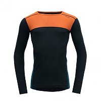 DEVOLD Lauparen Merino 190 Shirt Man, Flame/Ink DEVOLD Lauparen Merino 190 Shirt Man, Flame/Ink