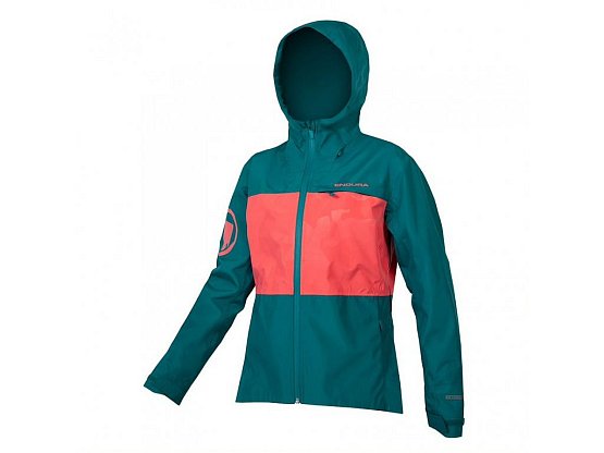 ENDURA Wms Single Track II Jacket, spruce green