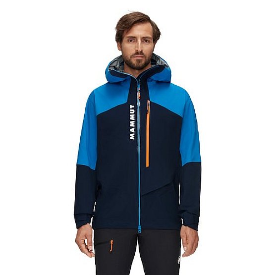 MAMMUT Aenergy Air HS Hooded Jacket Men, marine-ice, XL MAMMUT Aenergy Air HS Hooded Jacket Men, marine-ice, XL