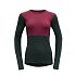 DEVOLD Lauparen Merino 190 Shirt Woman, Beetroot/woods DEVOLD Lauparen Merino 190 Shirt Woman, Beetroot/woods