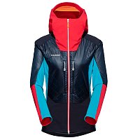 MAMMUT Eisfeld SO Hybrid Hooded Jacket Women, night-azalea MAMMUT Eisfeld SO Hybrid Hooded Jacket Women, night-azalea