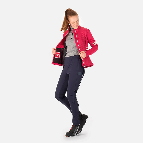 ROSSIGNOL Poursuite Warm Jkt, red, S - MEGA VYPREDAJ -40%