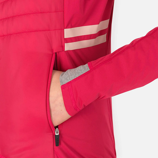 ROSSIGNOL Poursuite Warm Jkt, red, S - MEGA VYPREDAJ -40%