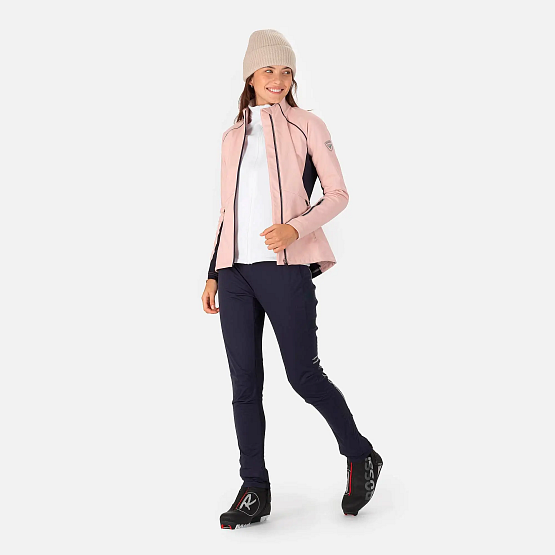 ROSSIGNOL W Softshell Jacket, powder pink