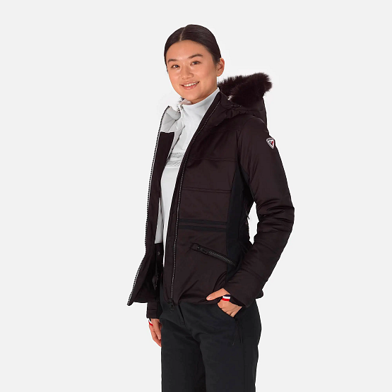 ROSSIGNOL W Roc Jacket, black - MEGA VYPREDAJ -40%