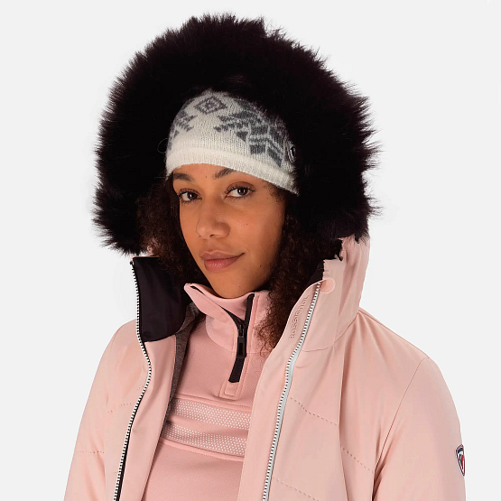 ROSSIGNOL W Merino Terrain Jacket, pink-white - MEGA VYPREDAJ -40% ROSSIGNOL W Merino Terrain Jacket, pink-white - MEGA VYPREDAJ -40%