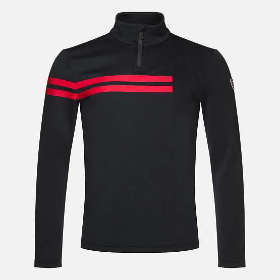 ROSSIGNOL Resort 1/2 Zip, black, M ROSSIGNOL Resort 1/2 Zip, black, M