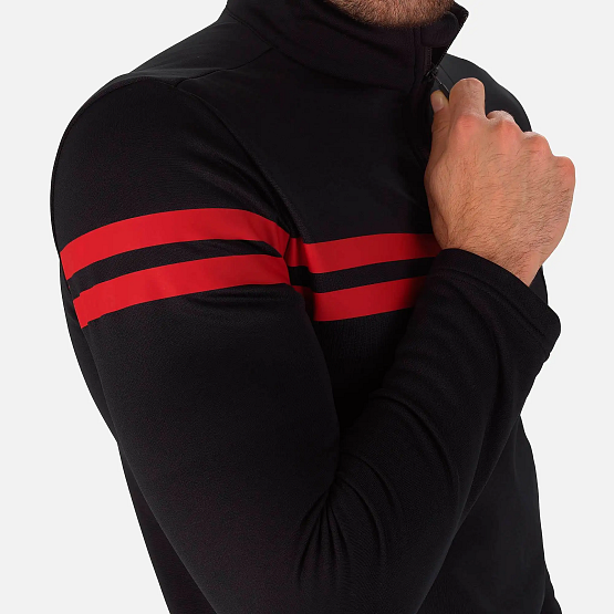 ROSSIGNOL Resort 1/2 Zip, black, M ROSSIGNOL Resort 1/2 Zip, black, M