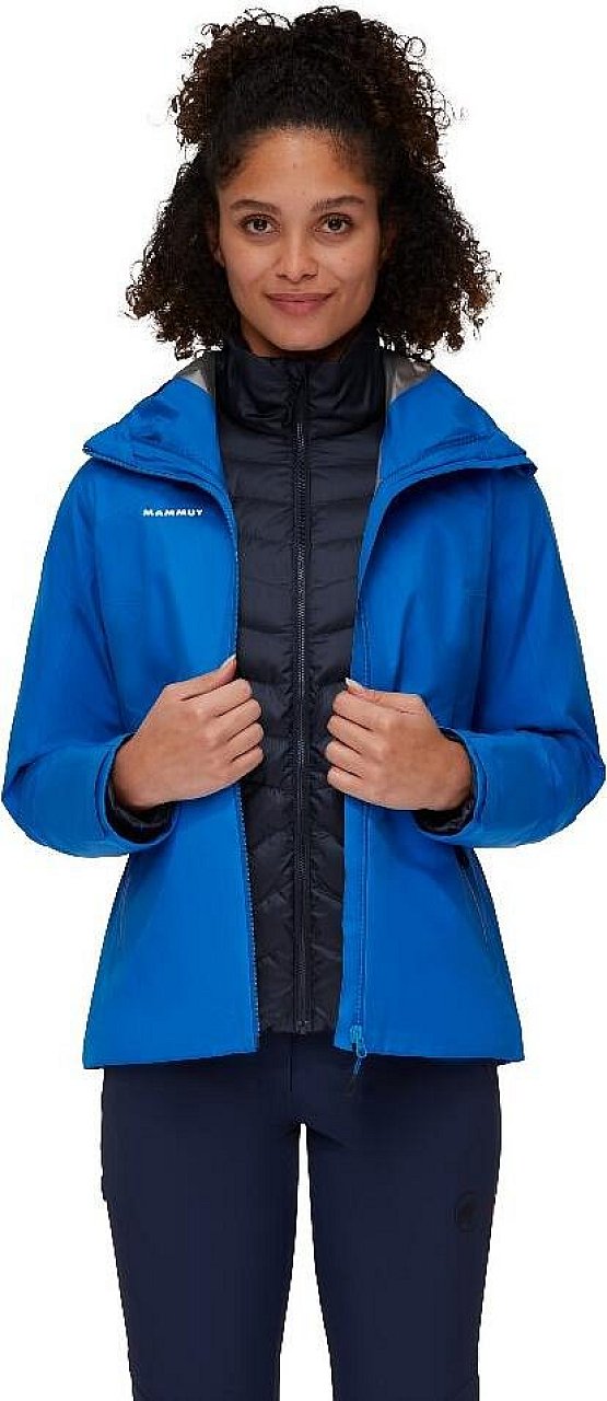 MAMMUT Convey 3 in 1 HS Hooded Jacket Woman, ice-marine MAMMUT Convey 3 in 1 HS Hooded Jacket Woman, ice-marine