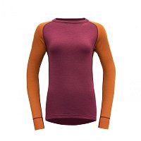 DEVOLD Expedition Merino 235 Shirt Woman, beetroot-flame