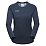 MAMMUT Aegility FL Longsleeve Women, marine melange-white MAMMUT Aegility FL Longsleeve Women, marine melange-white