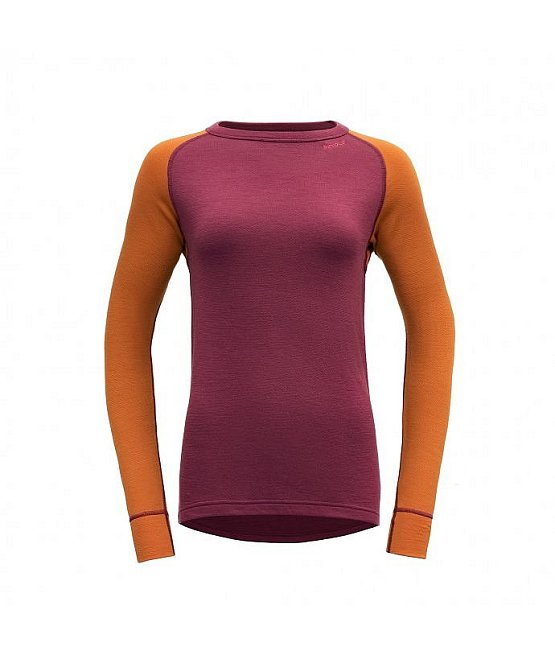 DEVOLD Expedition Merino 235 Shirt Woman, beetroot-flame, L DEVOLD Expedition Merino 235 Shirt Woman, beetroot-flame, L