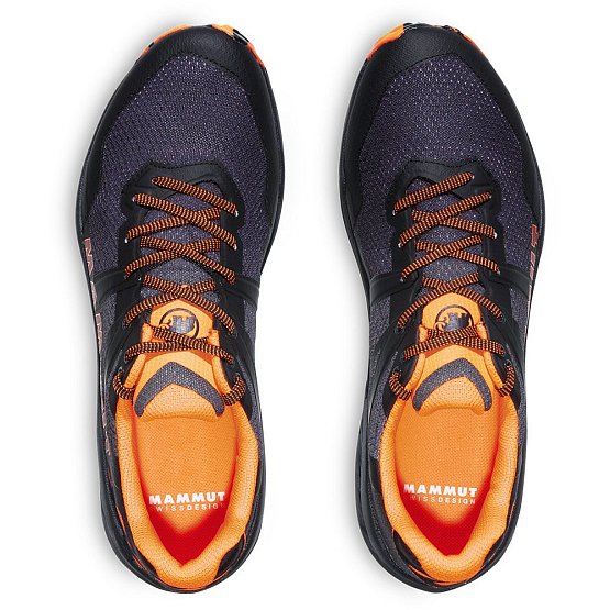 MAMMUT Sertig II Low GTX Men, black-vibrant orange, UK 8