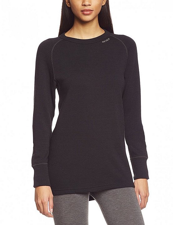 DEVOLD Expedition Merino 235 Shirt Woman, black, M DEVOLD Expedition Merino 235 Shirt Woman, black, M