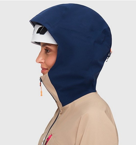 MAMMUT Aenergy Air HS Hooded Jacket Women, safari-marine, M MAMMUT Aenergy Air HS Hooded Jacket Women, safari-marine, M