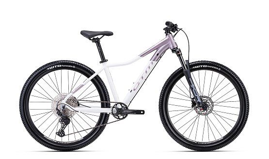 CTM Charisma 5.0 27,5" 2023, biela/sivofialová perleť, L (18")