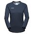 MAMMUT Aegility FL Longsleeve Women, marine melange-white