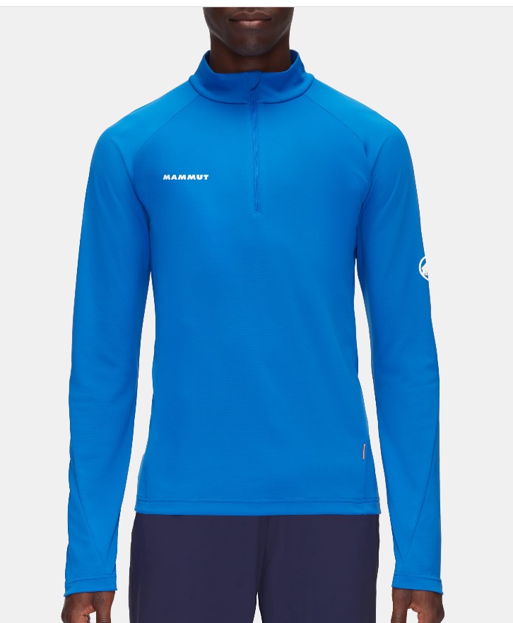 MAMMUT Aegility Half Zip Longsleeve Men, ice