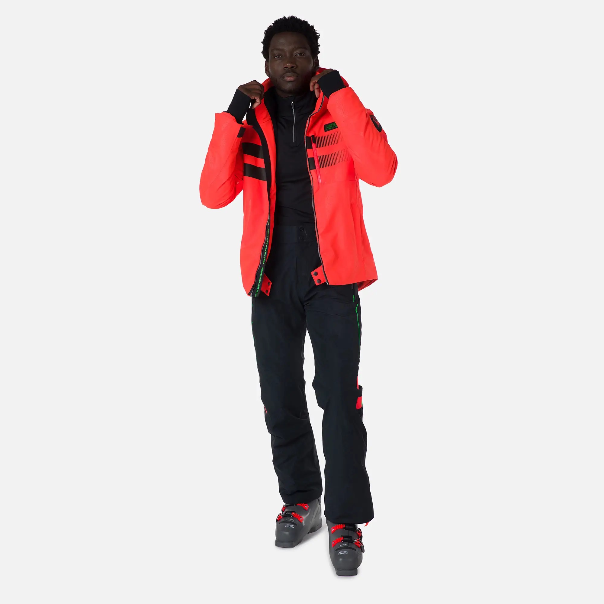 ROSSIGNOL Hero Course Ski Pants, black