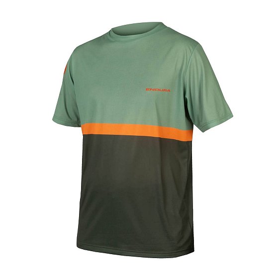 ENDURA Single Track Core II Tee, tangerine