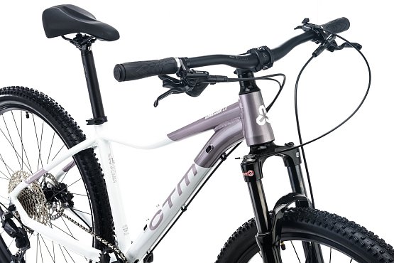 CTM Charisma 5.0 27,5" 2023, biela/sivofialová perleť, L (18")