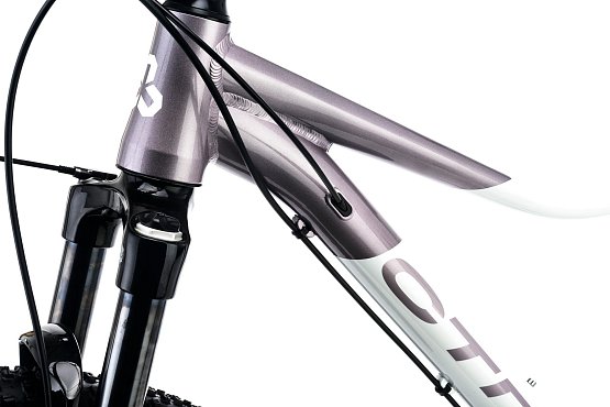 CTM Charisma 5.0 27,5" 2023, biela/sivofialová perleť, L (18")