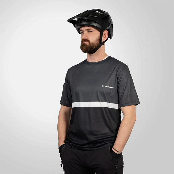 ENDURA Single Track Core II Tee, black