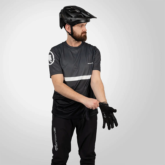 ENDURA Single Track Core II Tee, black