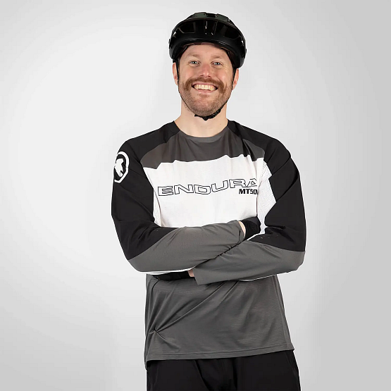 ENDURA MT500 Burner Lite L/S Tee, black, XL