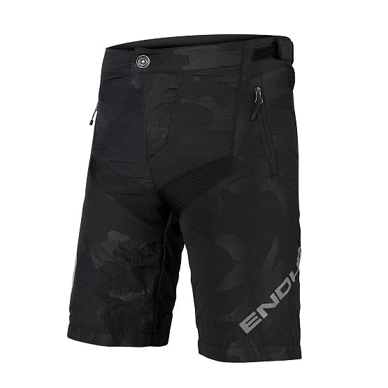 ENDURA Kids MT500JR Short with Liner 7yrs, 9yrs, 11yrs, Black Camo, 7-8 rokov