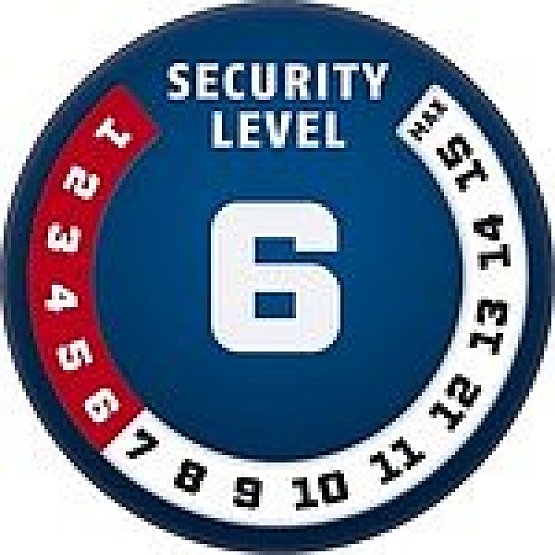 Zámok ABUS Tresor 1385/75, neon orange