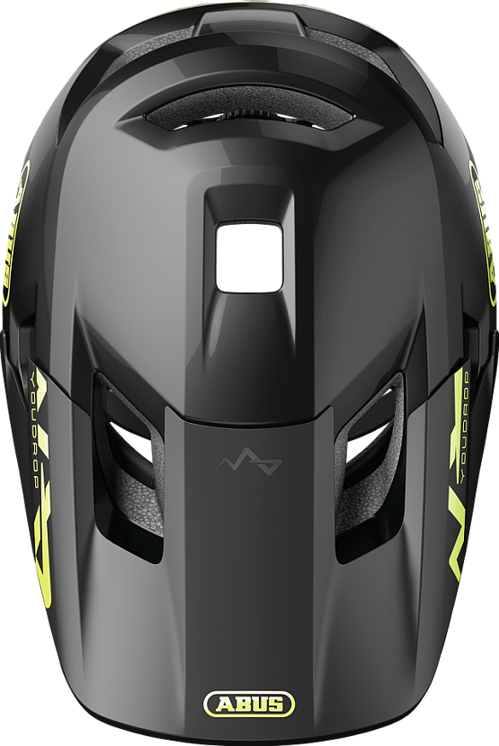 ABUS YouDrop, shiny black, S