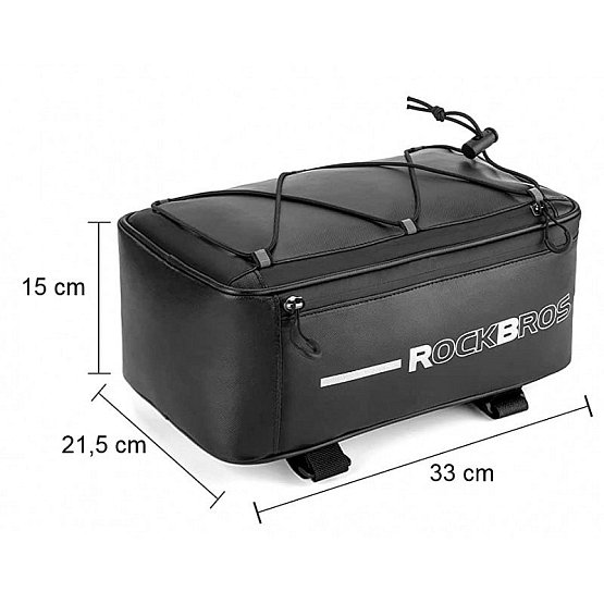 ROCKBROS Taška na nosič 10,5L, čierna