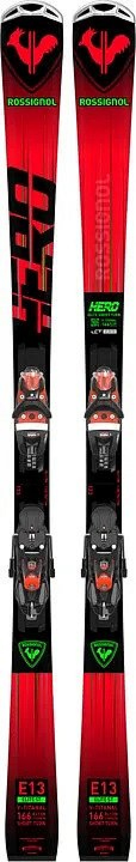 ROSSIGNOL Hero Elite ST Ti Konect + NX 12 GW, black hot red, 167 cm