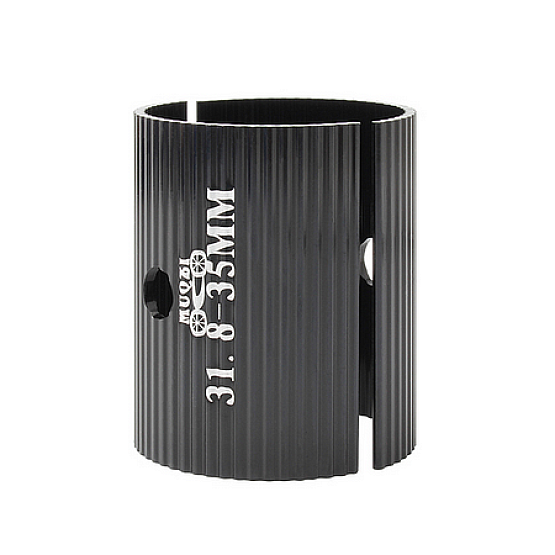 Redukcia predstavca z 35° na 31,8°, čierny