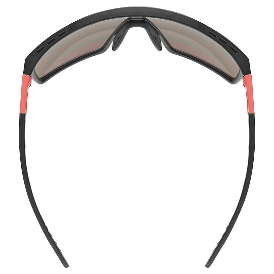 UVEX Mtn Perform, black-red mat, S2 UVEX Mtn Perform, black-red mat, S2
