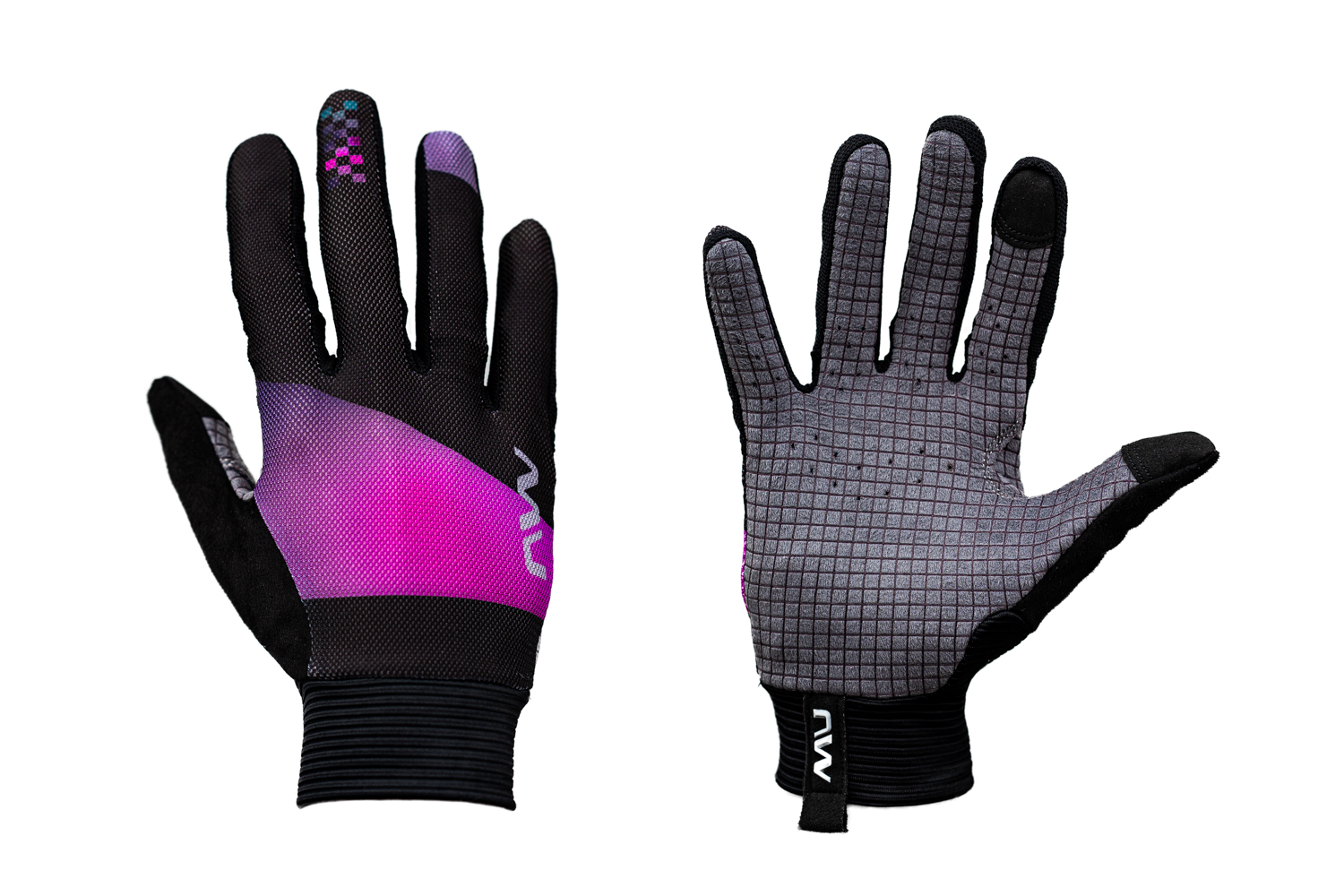 NORTHWAVE Air Lf Full Finger Glove Woman, black/iridescent
