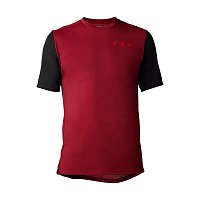 FOX Ranger Dr Ss Jersey Race, bordeaux