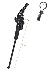 Stojan FORCE 27,5-29", zadný, čierny