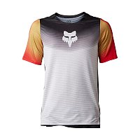 FOX Flexair Ss Jersey Novah, black/white - MEGA VÝPREDAJ -30%
