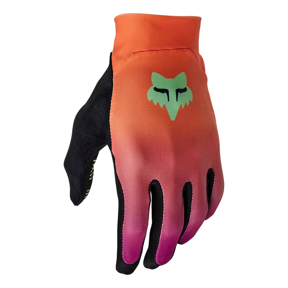 FOX Flexair Race Gloves, day glo orange