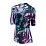 NORTHWAVE Blade Flower Woman Jersey Short Sleeve, black/turquoise