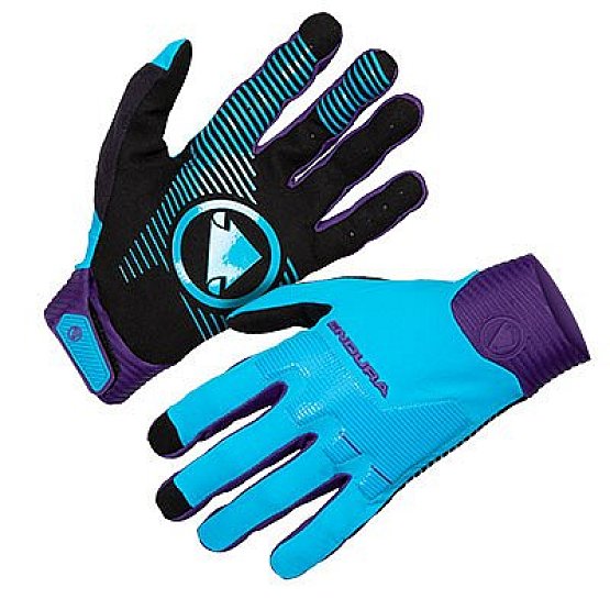 ENDURA MT500 D3O Glove, electric blue