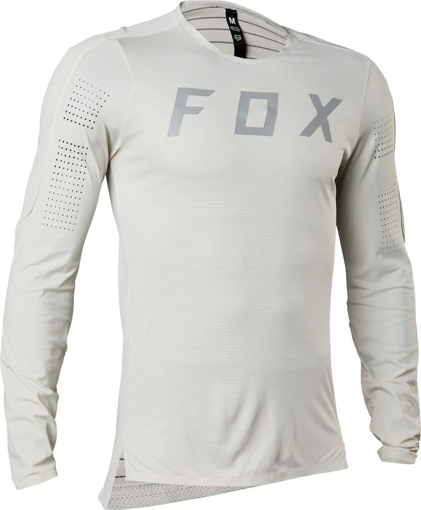 FOX Flexair Pro Ls Jersey, vintage white - MEGA VÝPREDAJ -30%